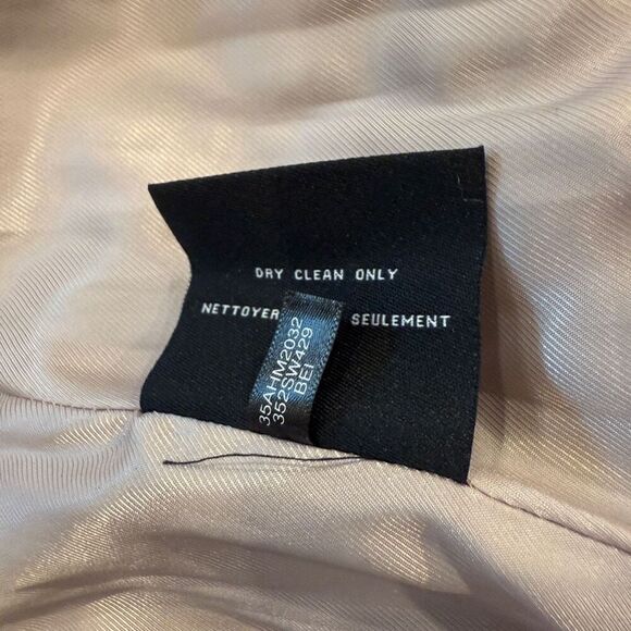 NWT Cole Haan Slick Wool-Blend Long Coat- size 12 - Picture 9 of 12